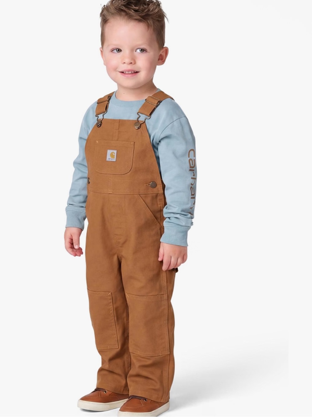 Carhartt Kids Canvas Bib Overalls 3T